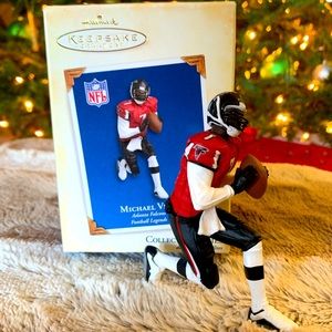 Michael Vick @ Atlanta Falcons Keepsake Collectors Series 🎄